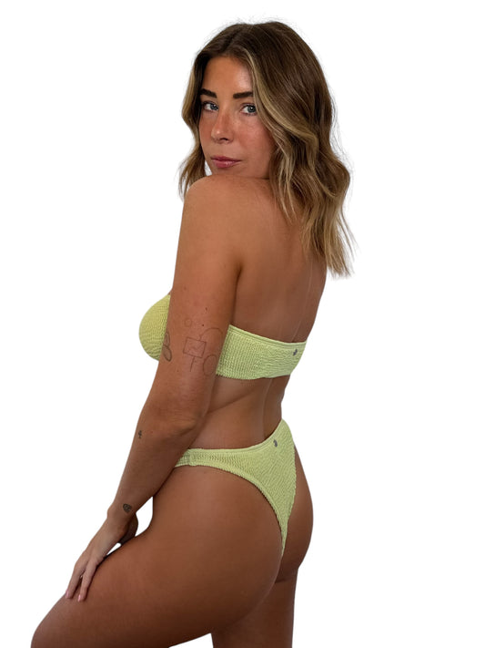 Grayce bikini bottom in Ivy, LOKAL one/size swimwear, photo 1 of 3