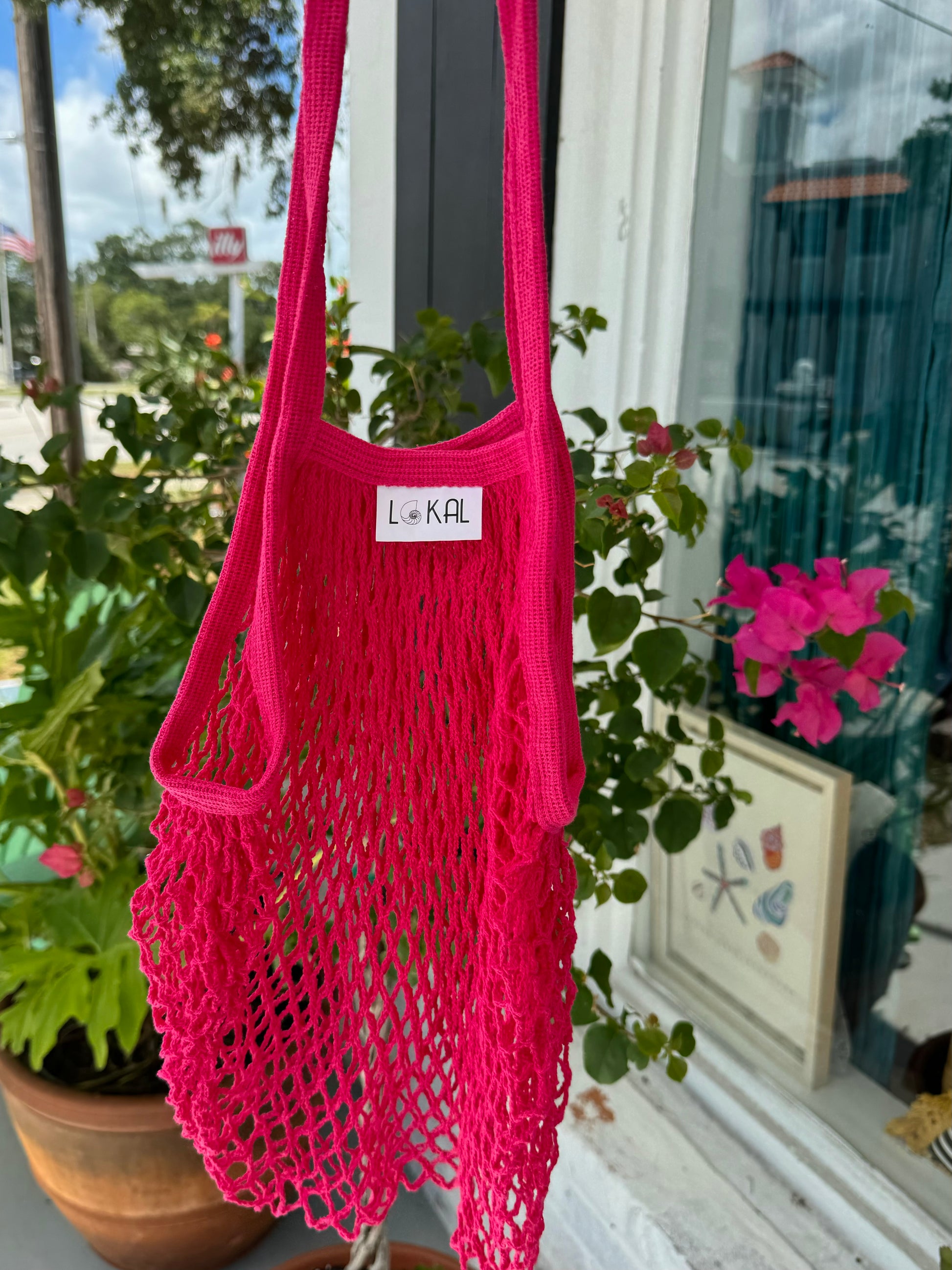 Lokal Cotton Mesh Bag, photo 3 of 13