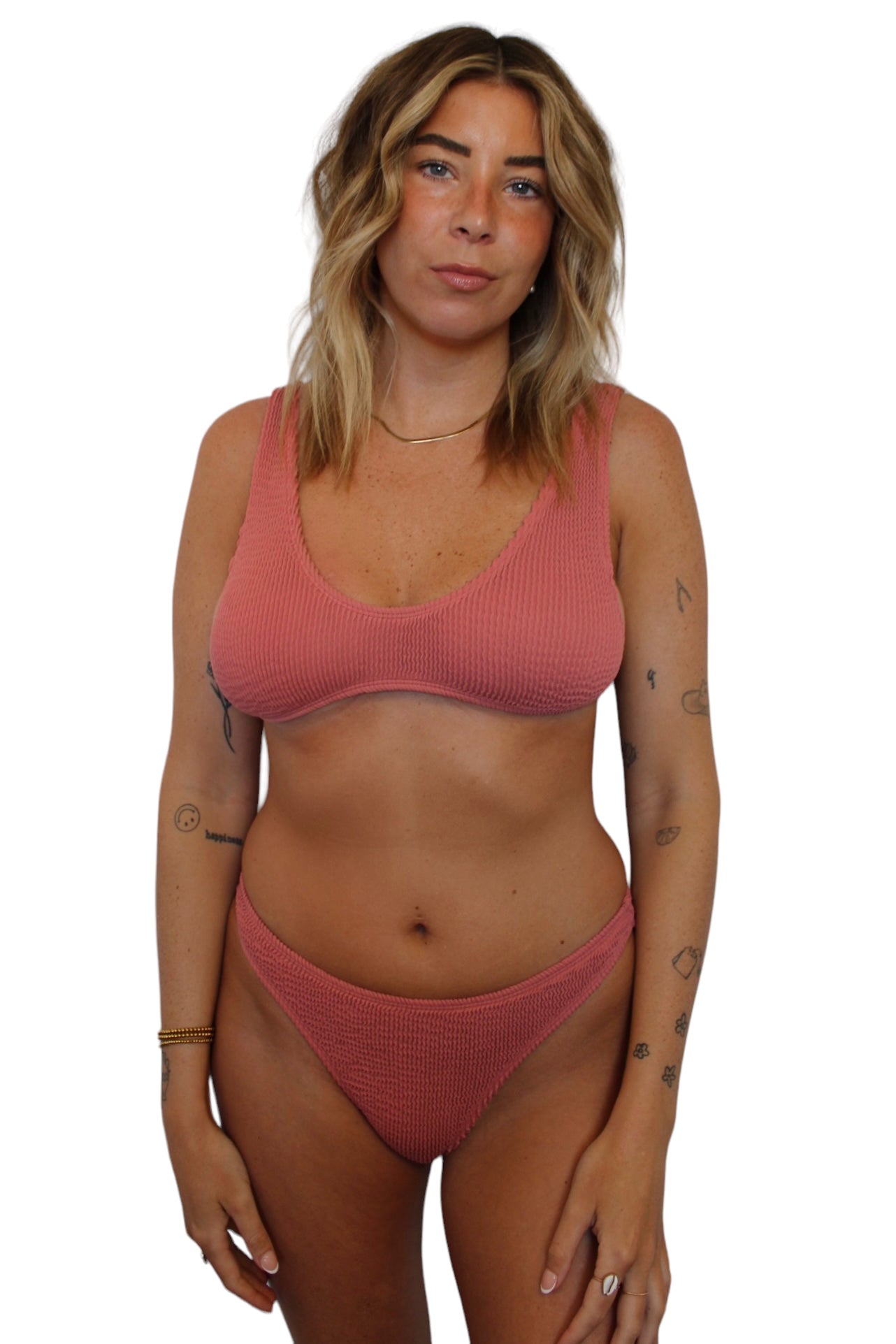Becca bikini bottom in Sunrise, LOKAL one/size swimwear, photo 2 of 4