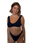 Becca bikini bottom in Midnight, LOKAL one/size swimwear, photo 1 of 3