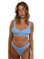 Hannah bikini bottom in Orchid, LOKAL one/size swimwear, photo 1 of 4