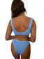 Paige bikini top in Orchid, LOKAL one/size swimwear, photo 3 of 4