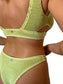 Kiera bikini top in Ivy, LOKAL one/size swimwear, photo 3 of 4