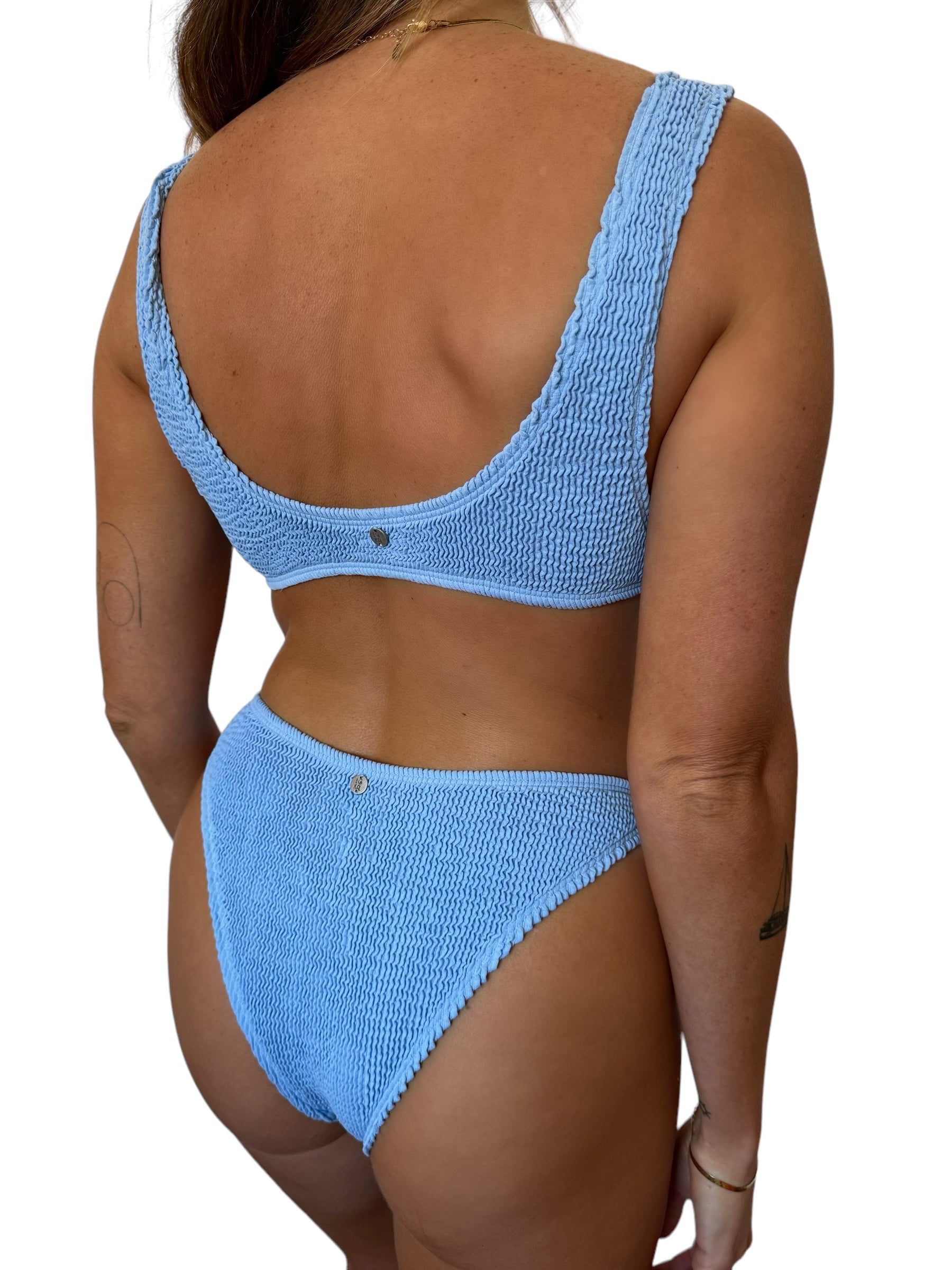 Paige bikini top in Orchid, LOKAL one/size swimwear, photo 4 of 4