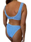 Paige bikini top in Orchid, LOKAL one/size swimwear, photo 4 of 4