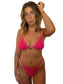 Anna bikini top in Petunia, LOKAL one/size swimwear, photo 1 of 3