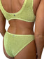 Becca bikini bottom in Ivy, LOKAL one/size swimwear, photo 2 of 4