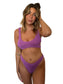 Kiera bikini top in Aster, LOKAL one/size swimwear, photo 1 of 3