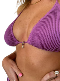 Jess bikini top in Aster, LOKAL one/size swimwear, photo 1 of 3