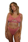 Alix bikini top in Sunrise, LOKAL one/size swimwear, photo 1 of 4