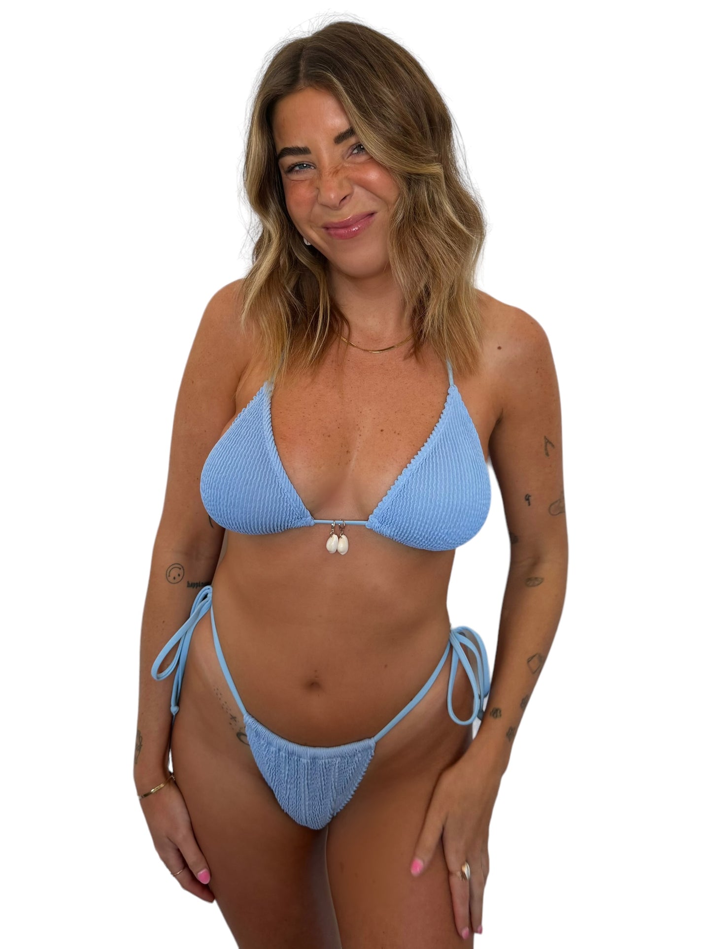Jess bikini top in Orchid, LOKAL one/size swimwear, photo 1 of 3