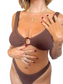 Erin bikini top in Coconut, LOKAL one/size swimwear, photo 3 of 5