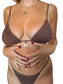 Anna bikini top in Coconut, LOKAL one/size swimwear, photo 2 of 5