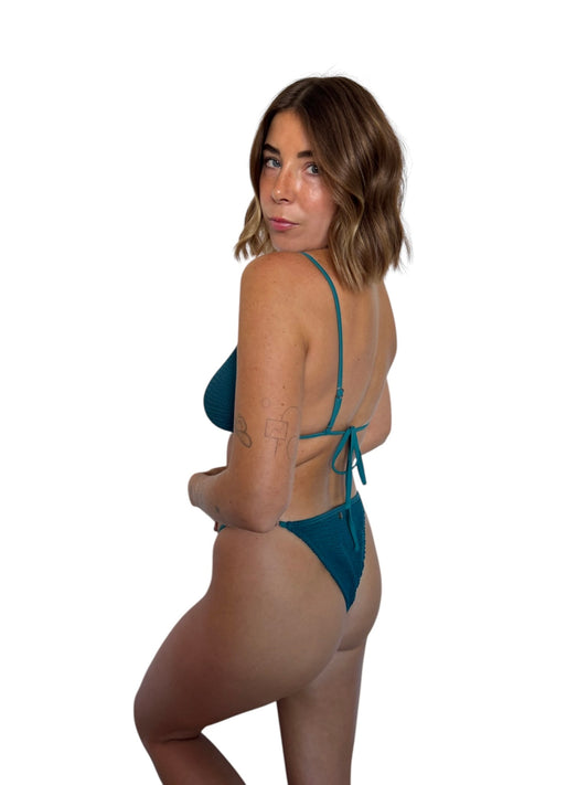 Bristen bikini bottom in Mermaid, LOKAL one/size swimwear, photo 1 of 4