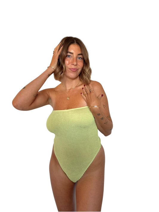 Natalie one-piece swimsuit in Ivy, LOKAL one/size swimwear, photo 2 of 4
