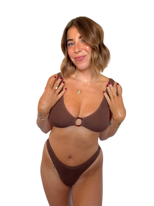 Madelyn bikini bottom in Coconut, LOKAL one/size swimwear, photo 2 of 4