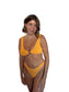 Erin bikini top in Marigold, LOKAL one/size swimwear, photo 2 of 3