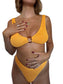 Madelyn bikini bottom in Marigold, LOKAL one/size swimwear, photo 2 of 3