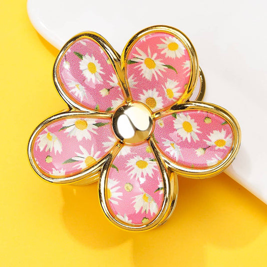 Floral Bloom Hair Claw Clips | 40H1058: Rose