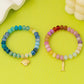 Nautical Multi-Color Beaded Bracelet Set | 80B1703: Set