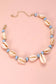 SUMMER BEACH PUKA SHELL NECKLACE | 80N661: White