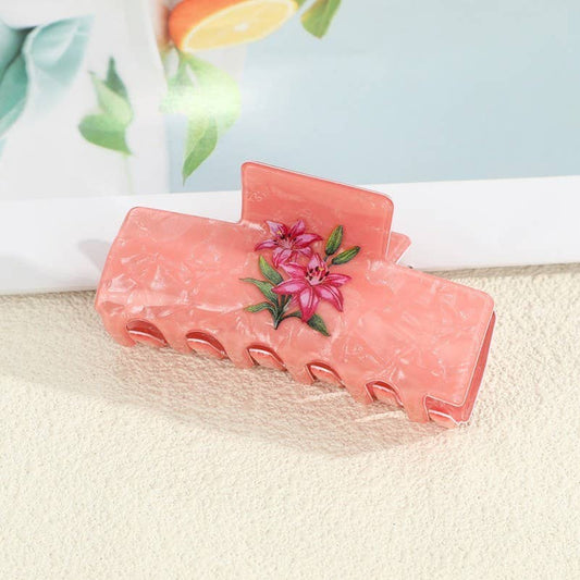 Summer Harvest & Coastal Charm Claw Clips | 40H1068: Flower