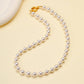 Natural Stone Semi-Precious Glass Mixed Necklace | 40NK9659: B