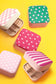 DESIGNED JEWELRY ORGANIZER TRAVEL BOX CASE | 40P566: FLOWER C OFF WHITE