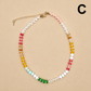 Natural Stone Semi-Precious Glass Mixed Necklace | 40NK9694: A