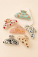 FLORAL FLOWER HAIR CLAW CLIP | 40H1140: A