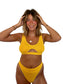 Alix bikini top in Daffodil, LOKAL one/size swimwear, photo 1 of 3