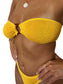 Kayla bikini top in Daffodil, LOKAL one/size swimwear, photo 1 of 3