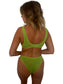 Becca bikini bottom in Avocolada, LOKAL one/size swimwear, photo 3 of 3