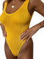Janie one-piece swimsuit in Daffodil, LOKAL one/size swimwear, photo 3 of 4