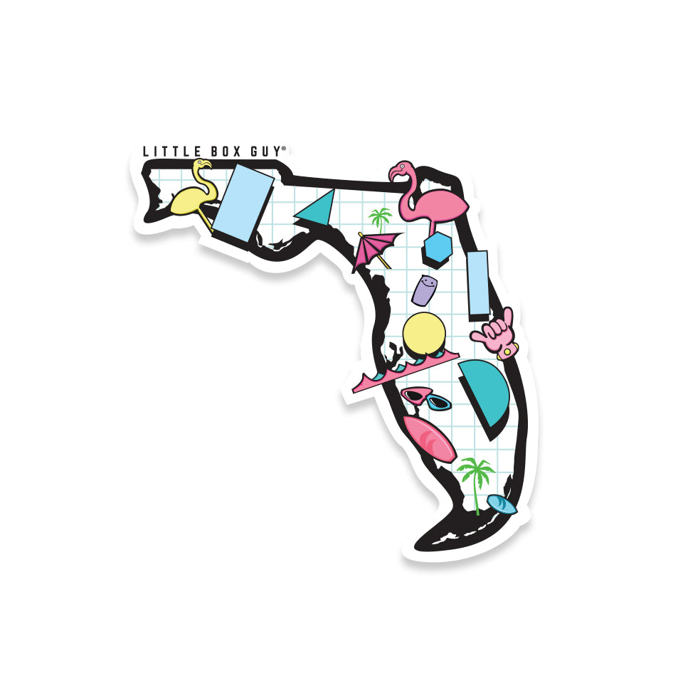FL 'On the Grid' Sticker by LOKAL