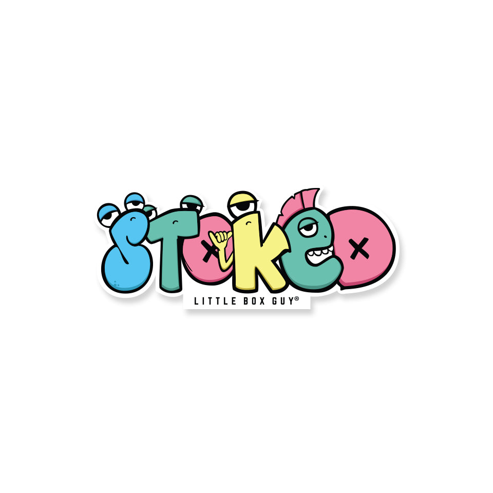 Stoked Sticker by LOKAL