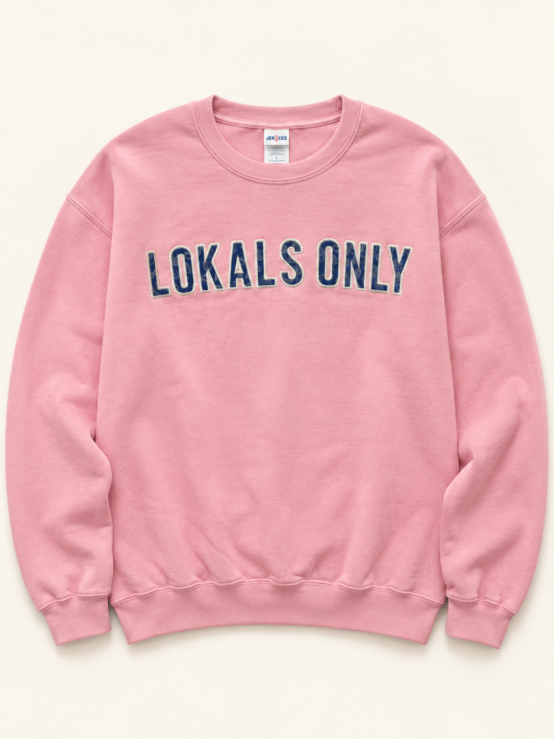 Lokals Only Crewneck sweatshirt by LOKAL, photo 1 of 2