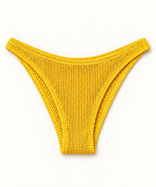 Becca Bottom in Daffodil, flat lay