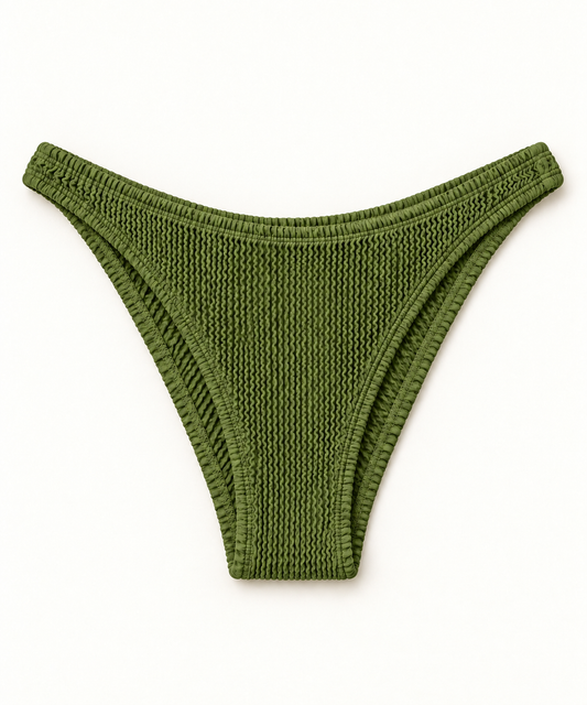 Becca Bottom in Seaweed, flat lay
