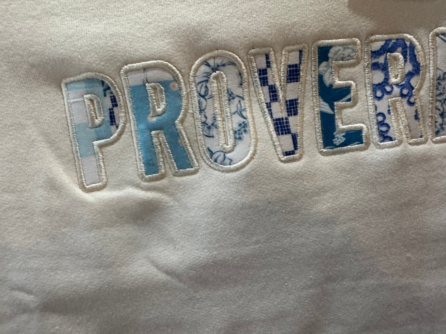 Proverbs 27:19 Crewneck sweatshirt by LOKAL, photo 2 of 2