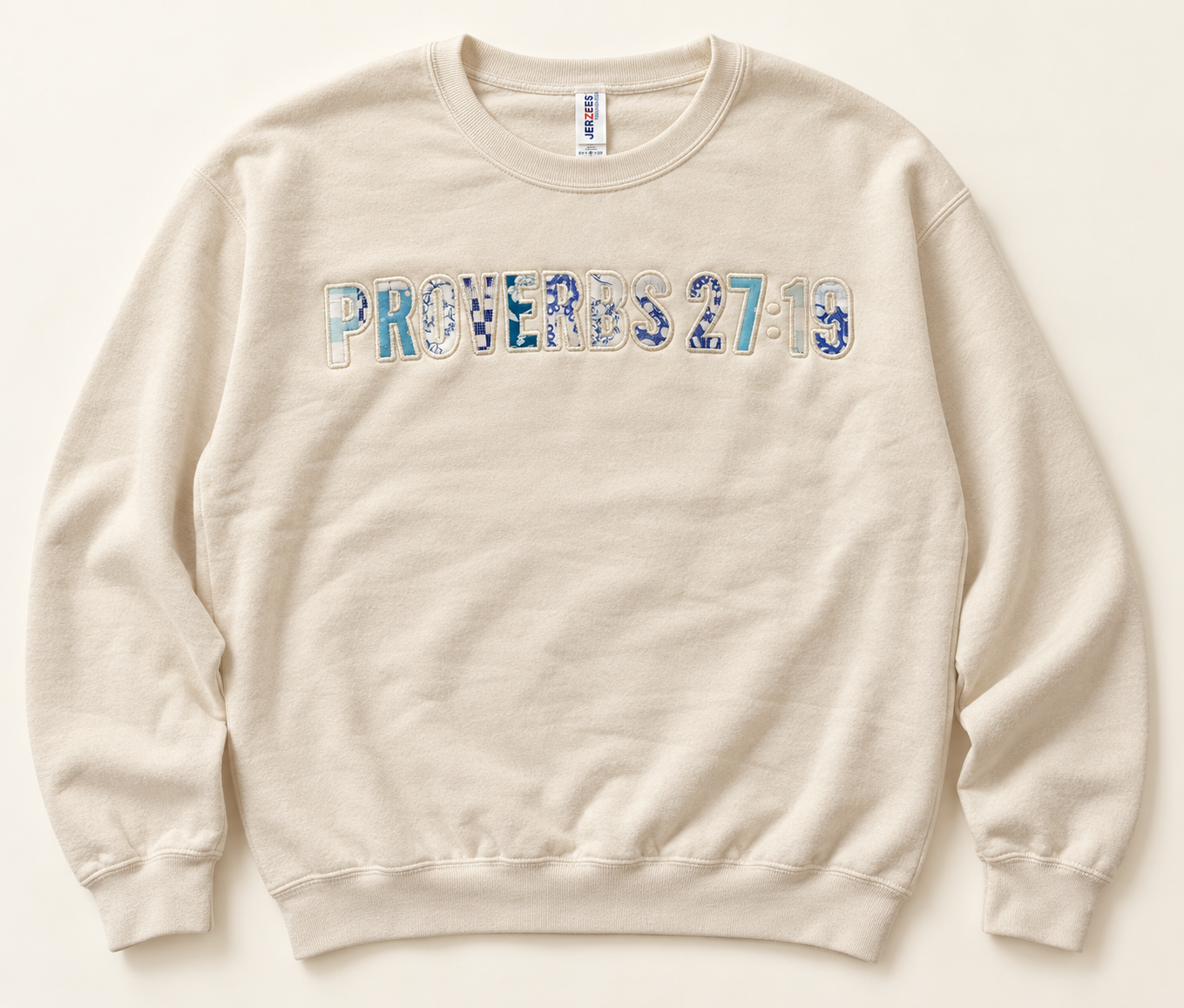 Proverbs 27:19 Crewneck sweatshirt by LOKAL, photo 1 of 2