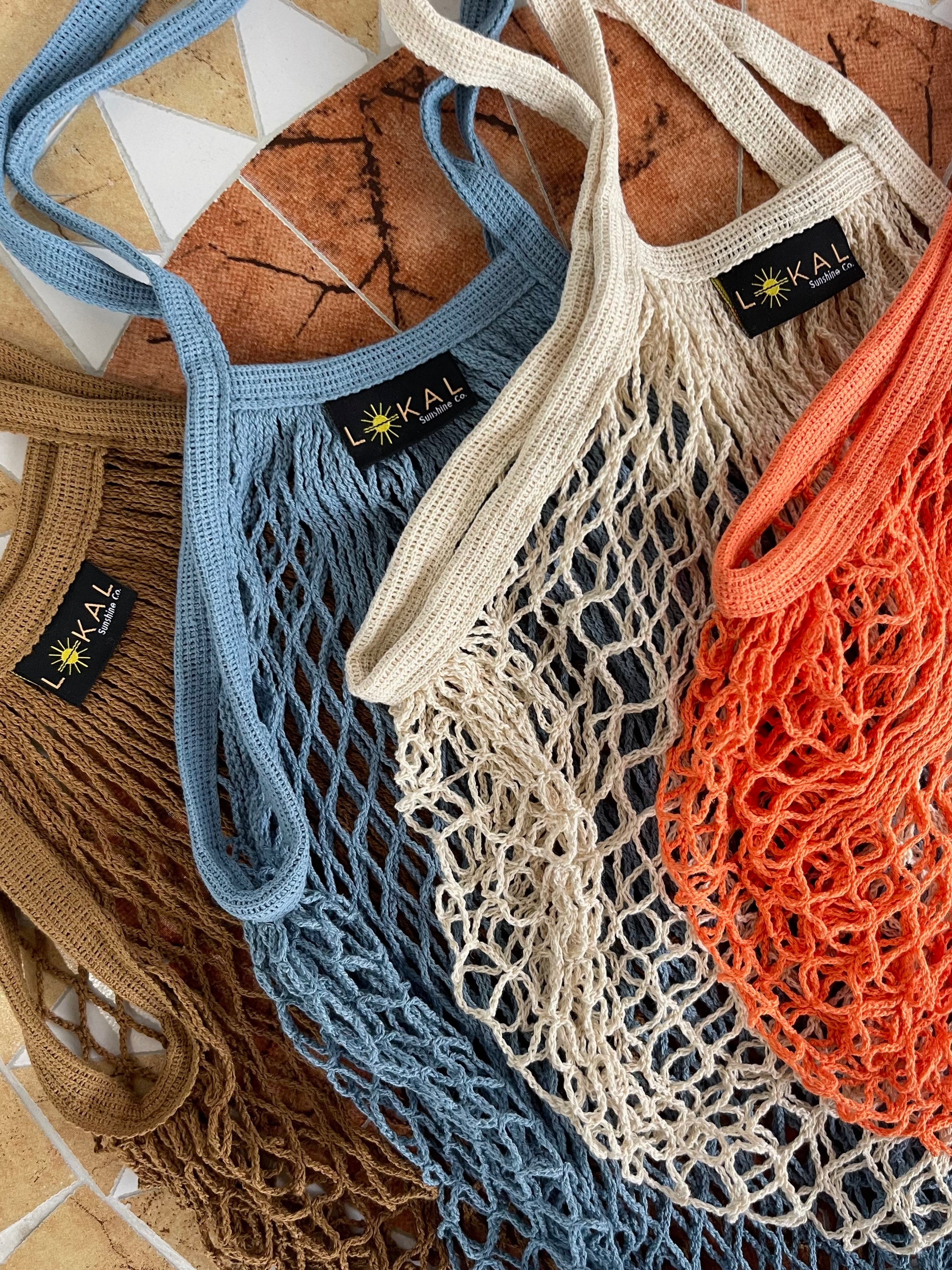 Lokal Cotton Mesh Bag, photo 5 of 13